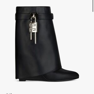 Givenchy Shark Lock Ankle Boots